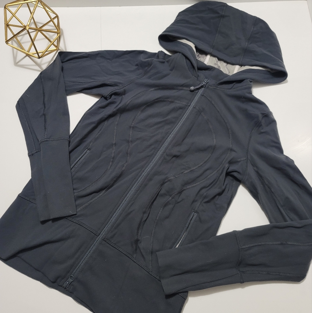 Lululemon Scubba Zipup Hoodie Gray